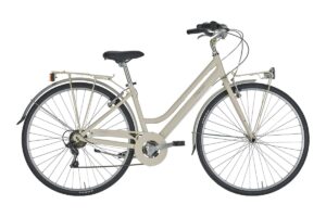 Alpina Roxy 28″ donna alluminio beige-cesto compreso